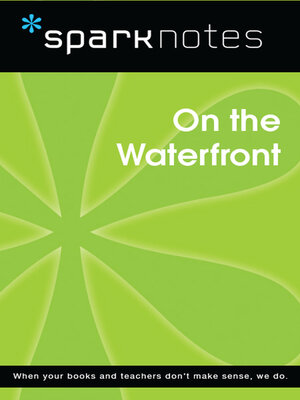 cover image of On the Waterfront (SparkNotes Film Guide)